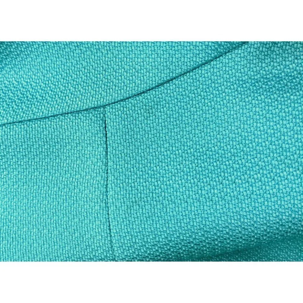 TAHARI - WOMEN'S TEAL GREEN SHEATH DRESS - BEADED NECKLINE - SIZE 4 - Picture 8 of 14